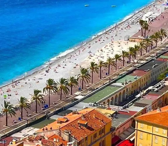 T2 Dernier Etage Avec Terrasse A 5 Min De La ניס